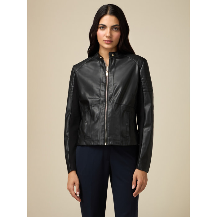 Oltre - Cazadora biker - Negro