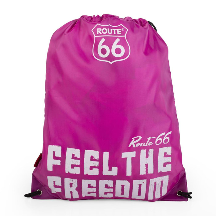 Mochila Route 66 North Carolina Fucsia