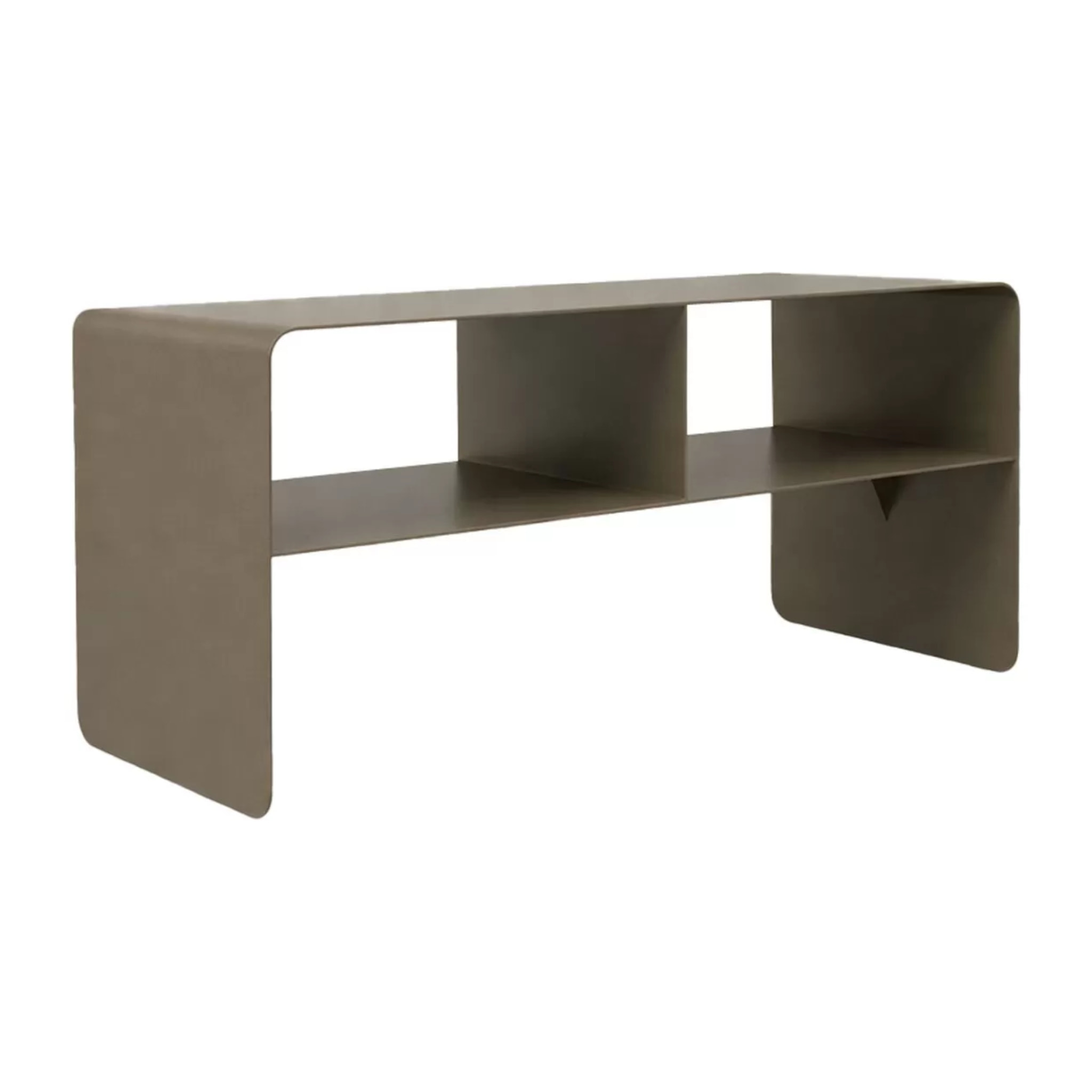 Meuble TV Lounge 90x37cm bronze Kare Design