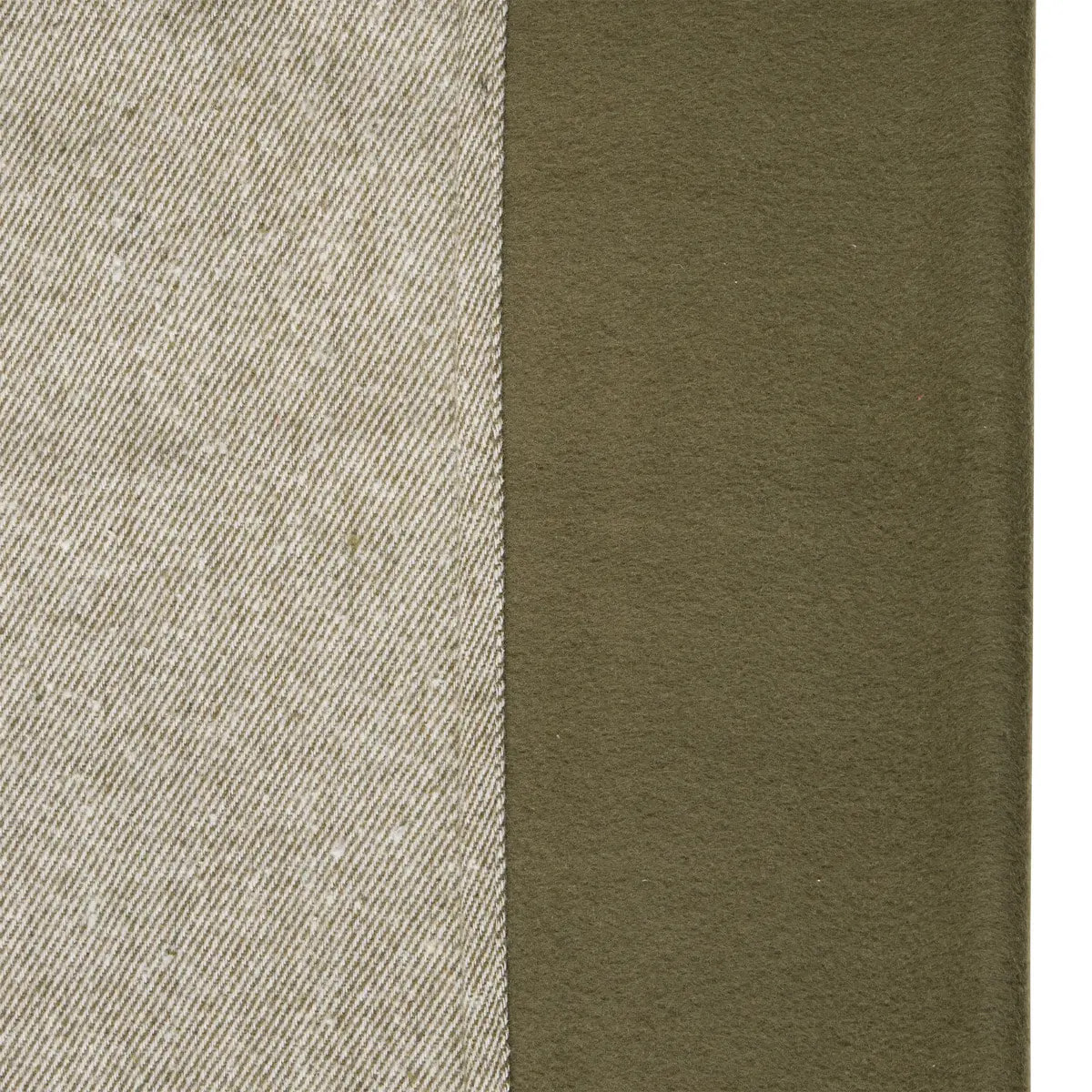 Rideau isolant Kys vert Kaki 140x260cm