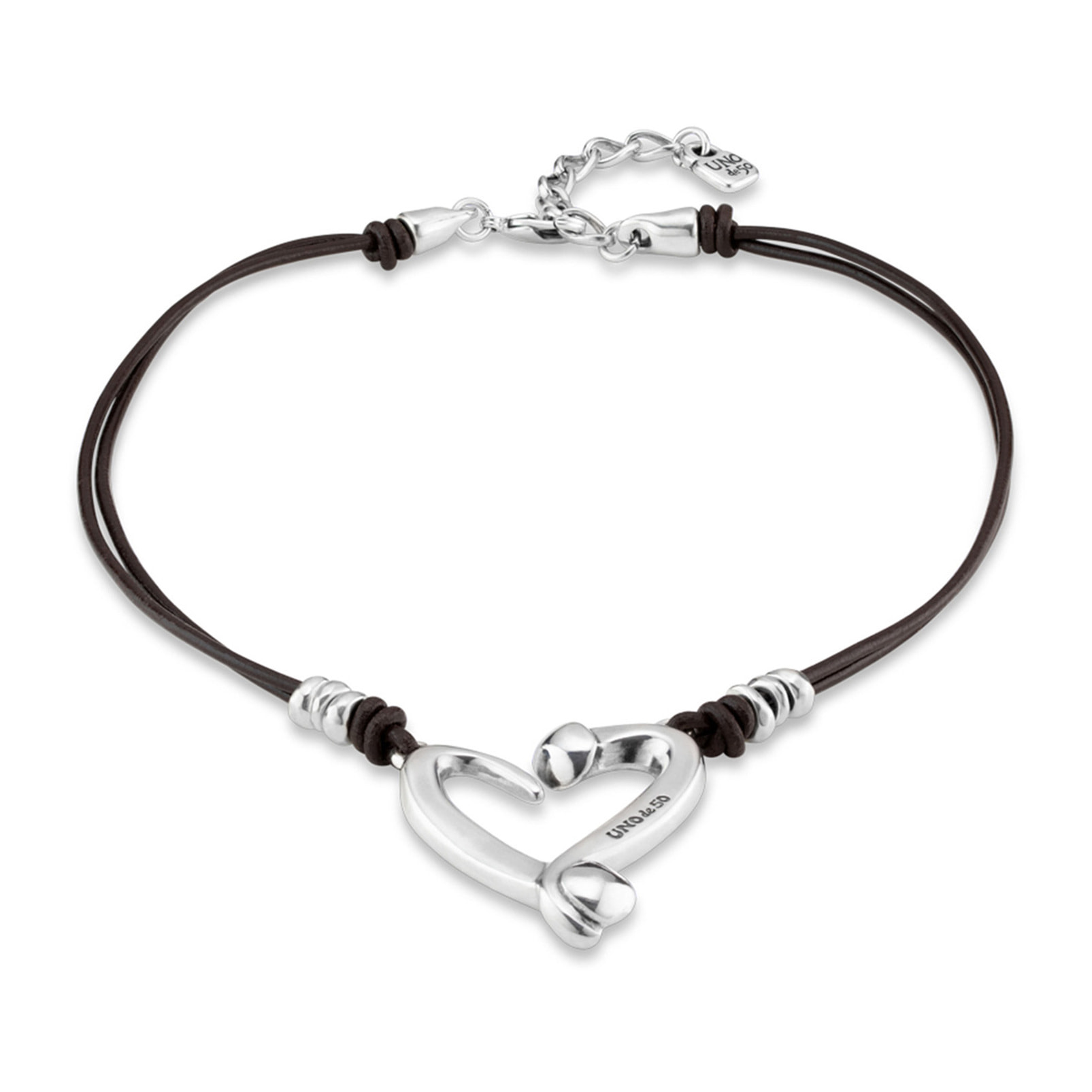 Colgante HEART PLATEADO U