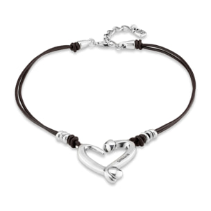 Colgante HEART PLATEADO U