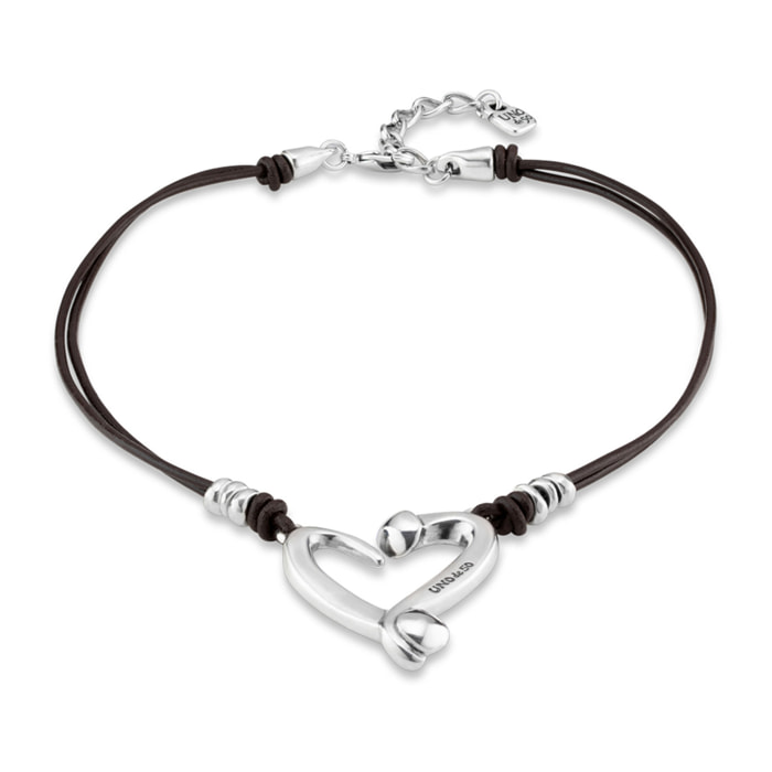 Colgante HEART PLATEADO U