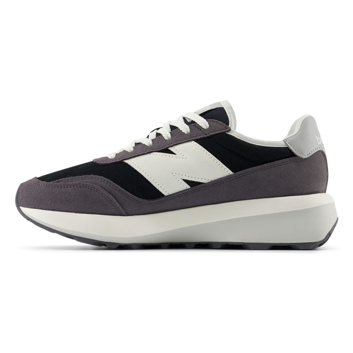 Sneakers 370 - cuir suédé - violet foncé
