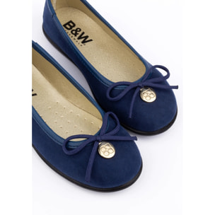 Bailarinas de Niña en Azul Marino