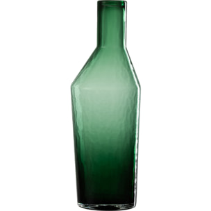 J-Line vase Bouteille - verre - vert - large - 35 cm de hauteur