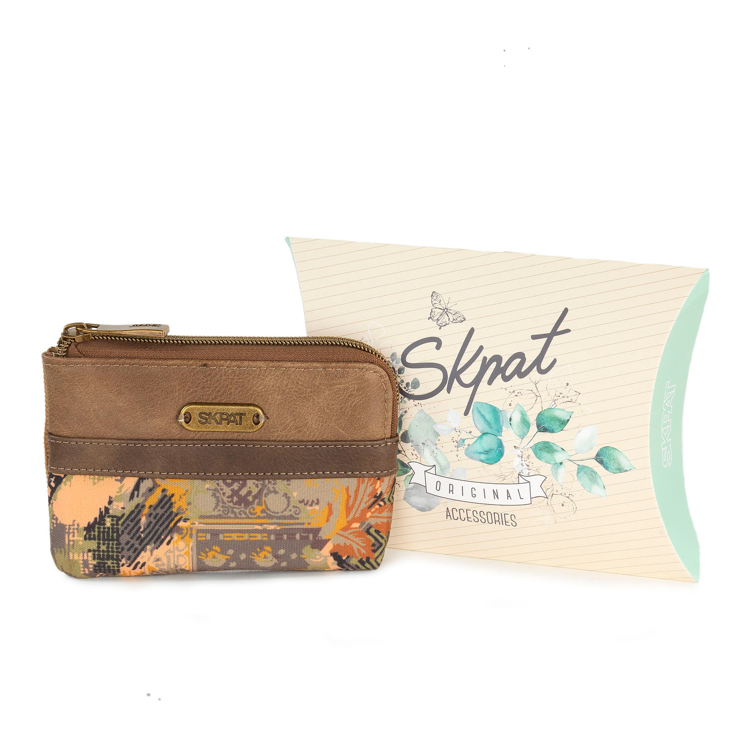 Monedero Skpat Florencia Marron