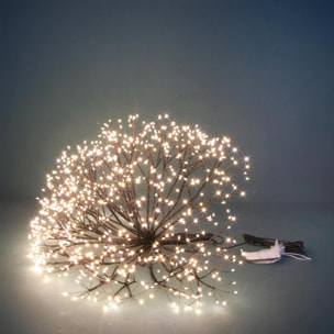 Fiore tarassaco con 912 led da app - Pezzi 1 - NERO - Bianchi Dino SpA