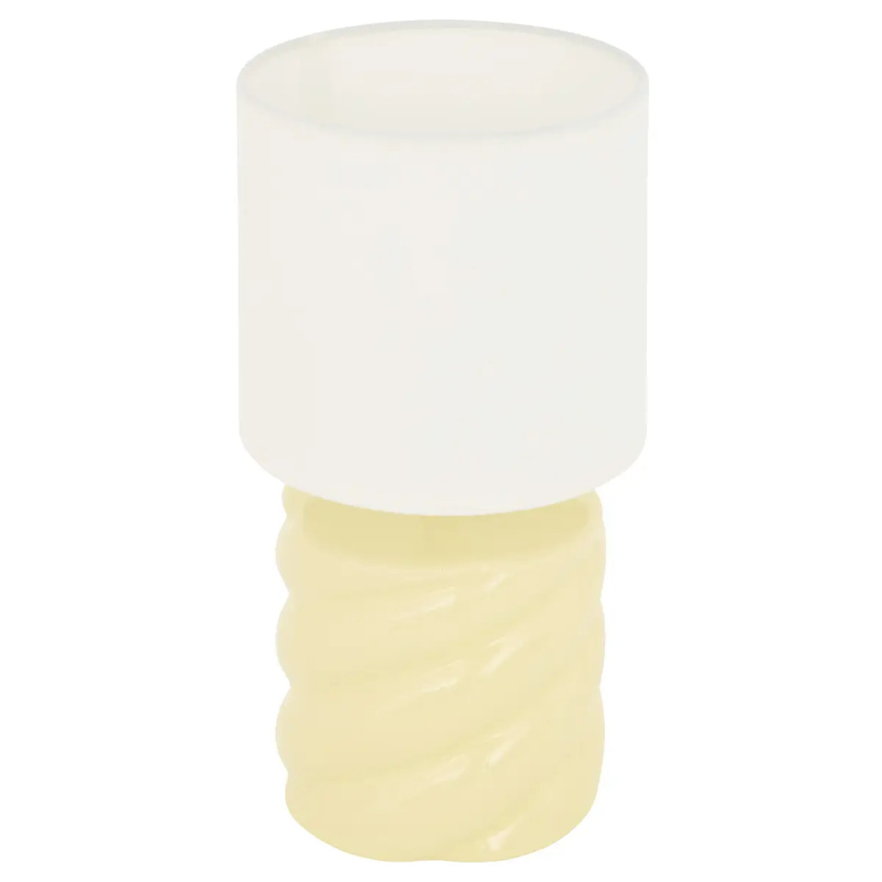 Lampe Noly H27cm jaune poussin