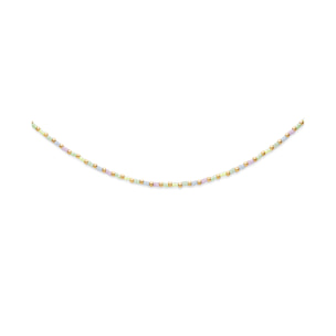Collana Joy Colors Acciao Placcato Oro