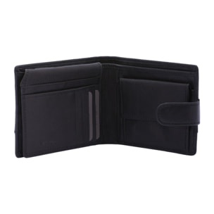 Portafoglio uomo in vera pelle - Modello False - Casual - 10.0 x 12.5 x 2.5 cm