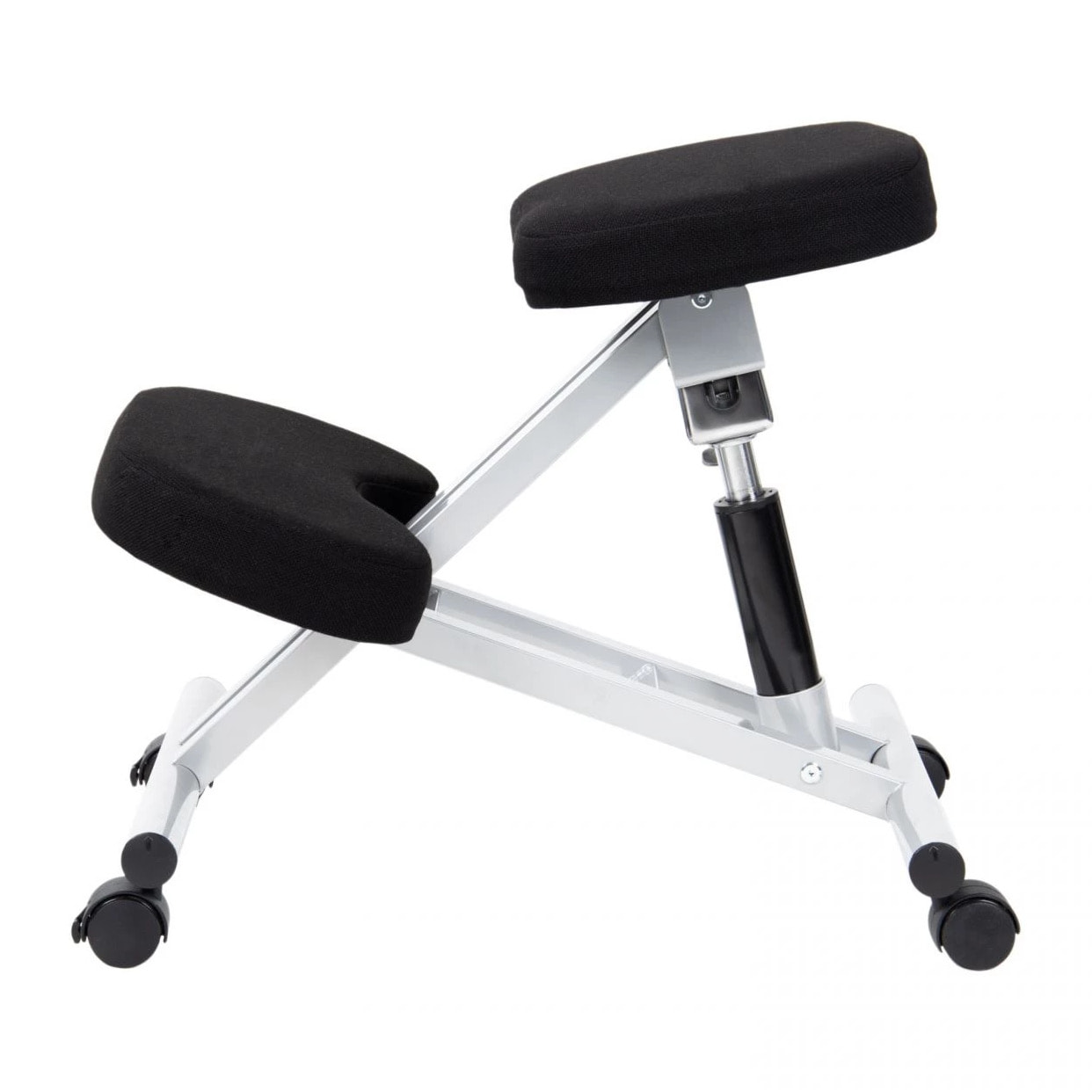 Silla ergonómica Ergochair negro aluminio Negro - Aluminio