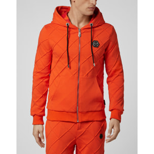 PHILIPP PLEIN Hoodie Sweatjacket Camouflage