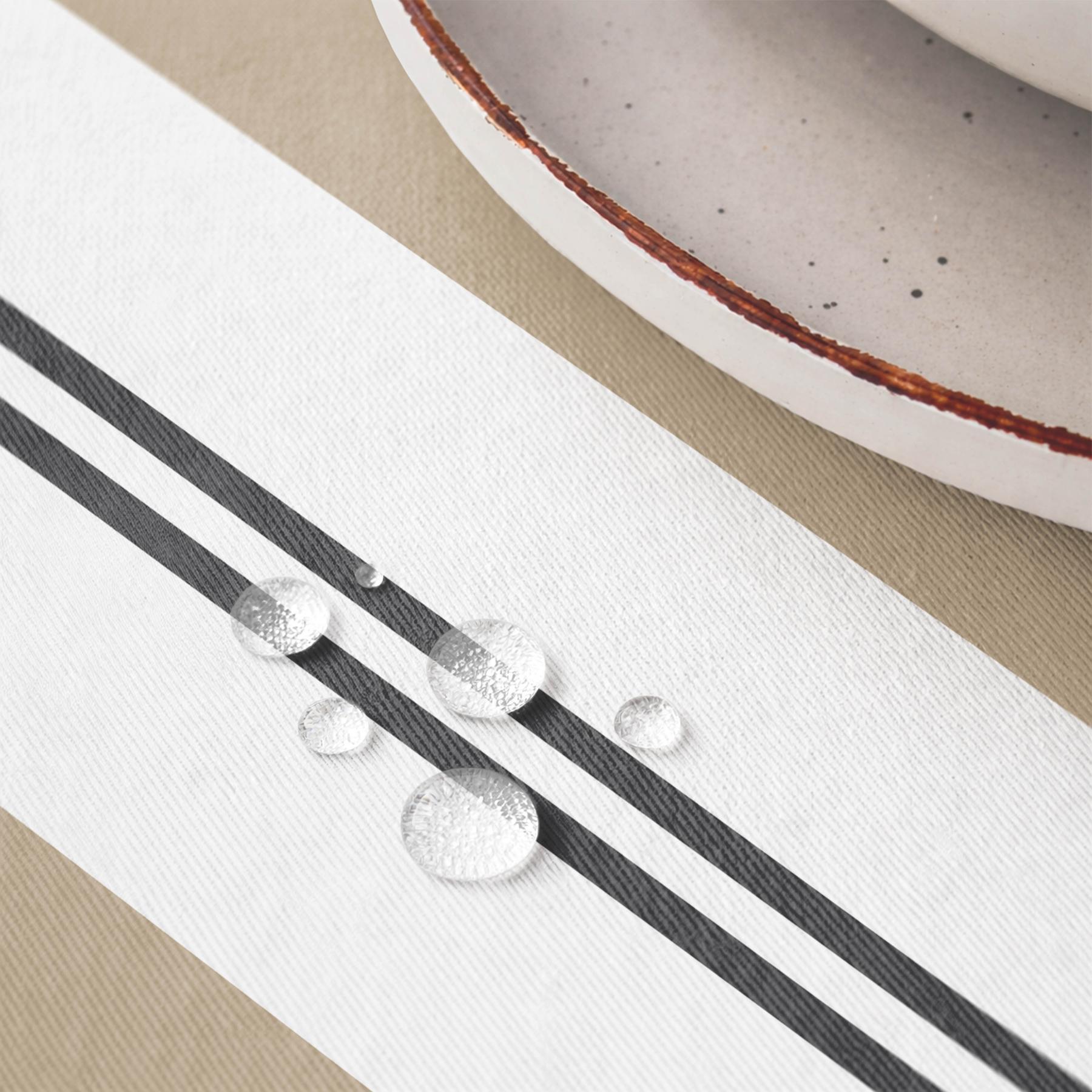 Nappe imprimée anti-tâches JUNIPER BEIGE