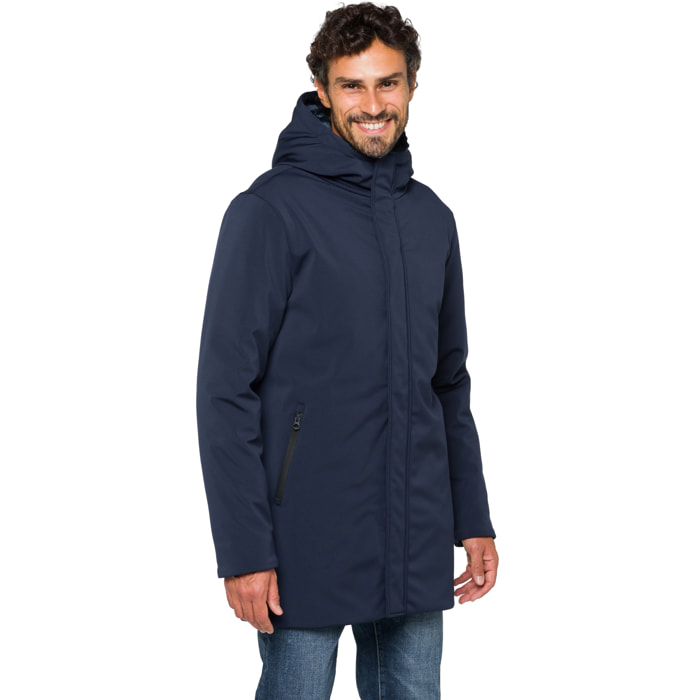 Chaqueta Hot Buttered térmica impermeable Khangar marino