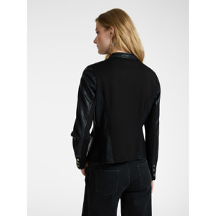 Elena Mirò - Chaqueta de motociclista con bolsillos - Negro