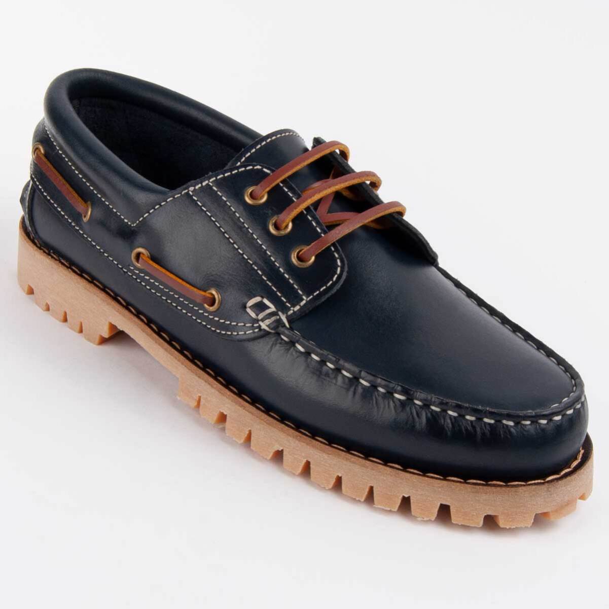 Náutico De Piel - Azul