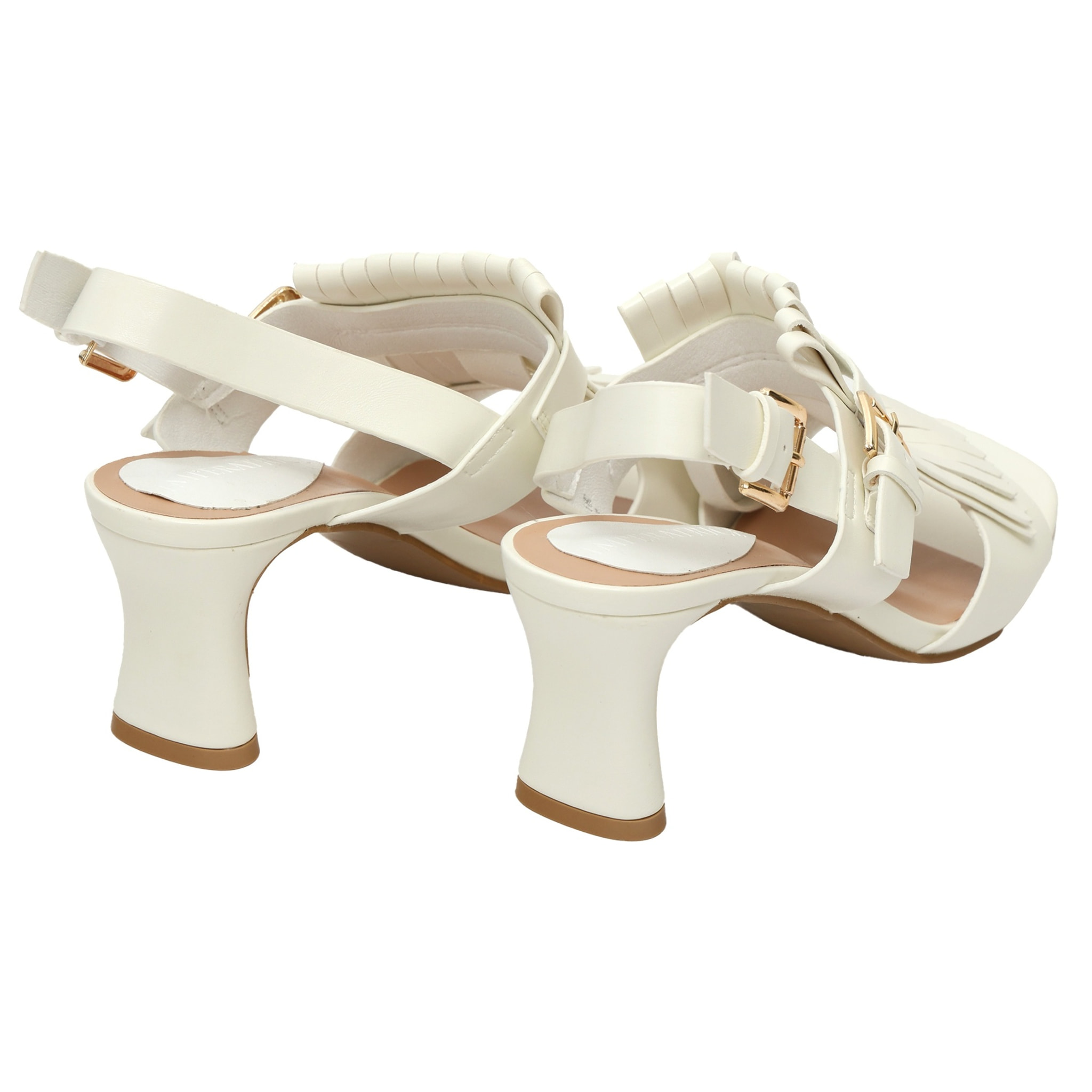 Sandali cinturino regolabile - tacco 7,5 cm