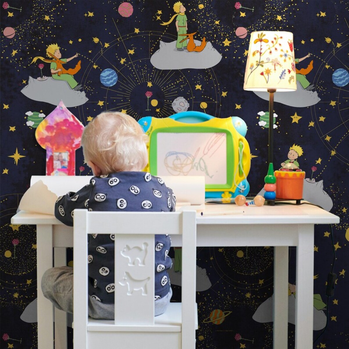 Carta da Parati Ufficiale Il Piccolo Principe Spazio