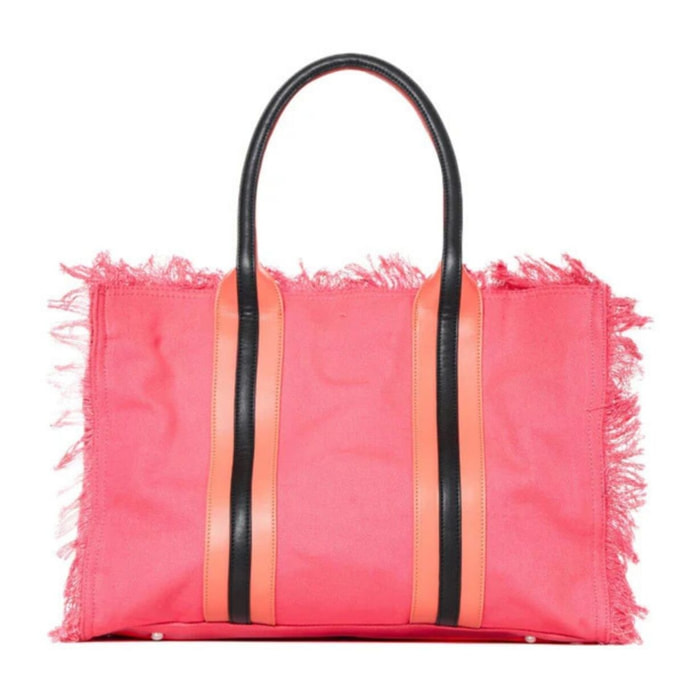 Pompea x Silvian Heach borsa in canvas
