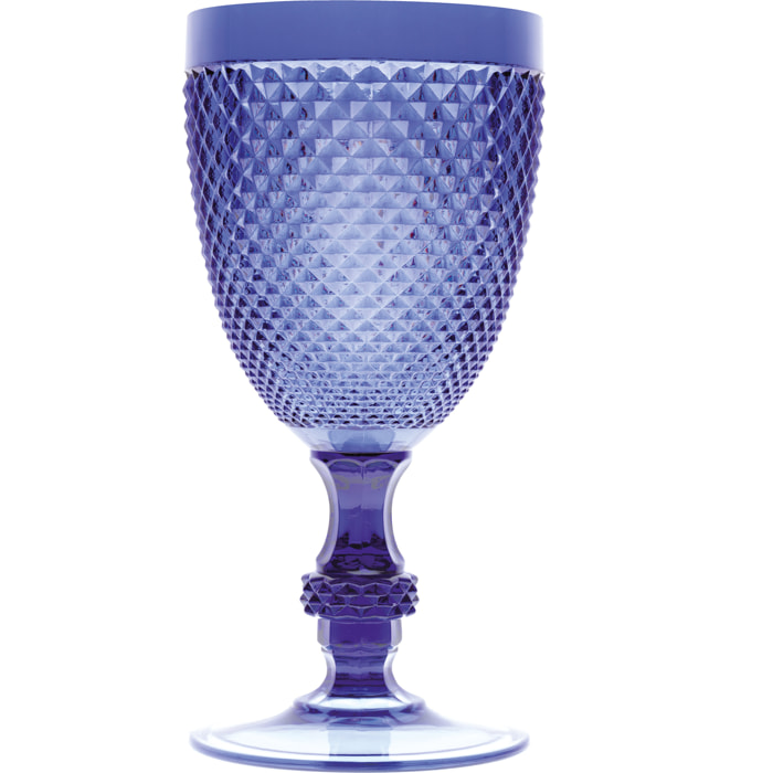 Set 6 Calici Excelsa – Diamond, Plastica Blu 39 cl
