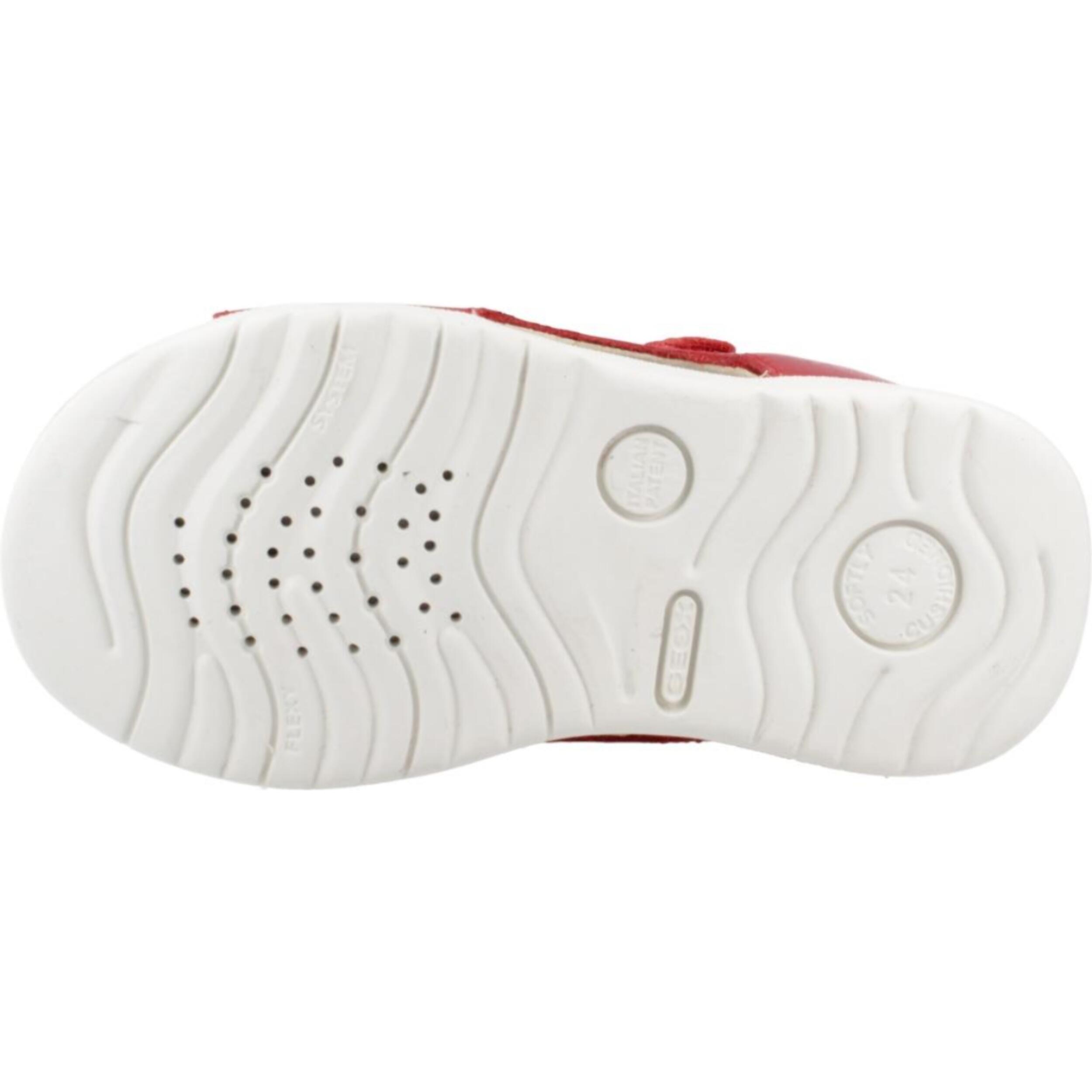 Sandalias Niño de la marca GEOX  modelo B SANDAL MACCHIA BOY ROJO