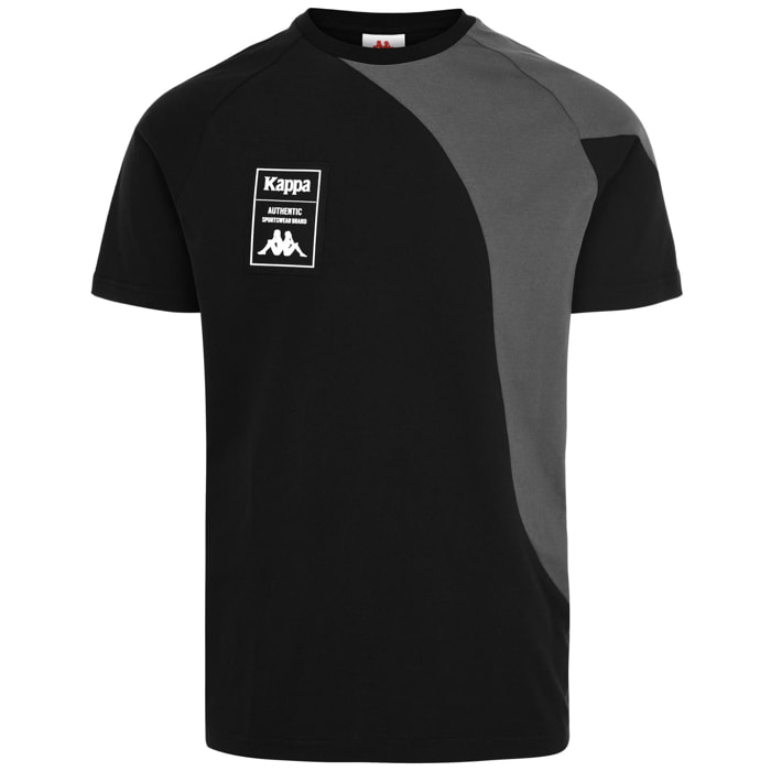 T-Shirts & Top Kappa Uomo AUTHENTIC TECH VUCHIK Nero