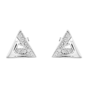 Pendientes Triangle adornado con cristales de Swarovski