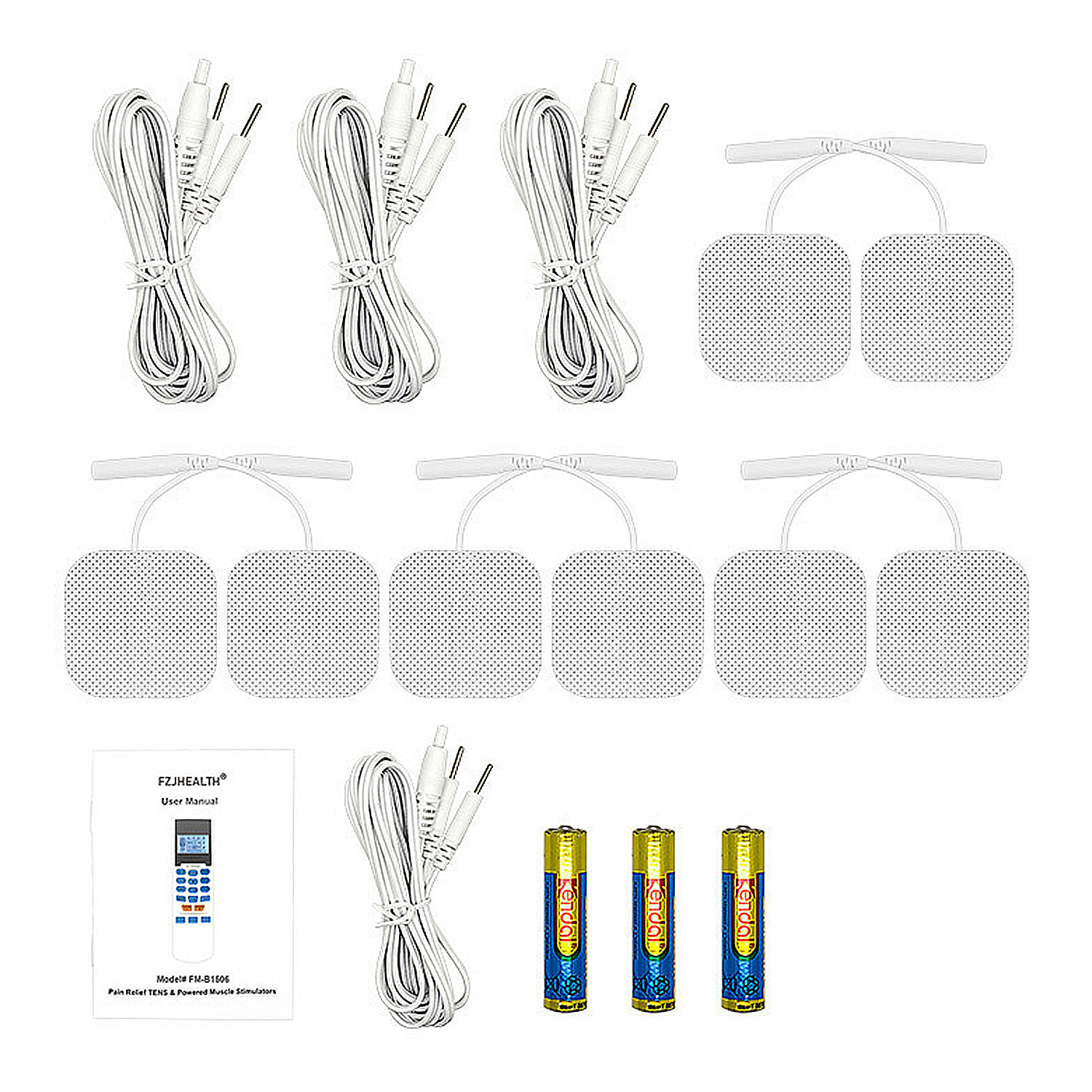 Instrumento de fisioterapia de pulsos de baja frecuencia Tens. 4 canales, 15 modos, 20 velocidades.