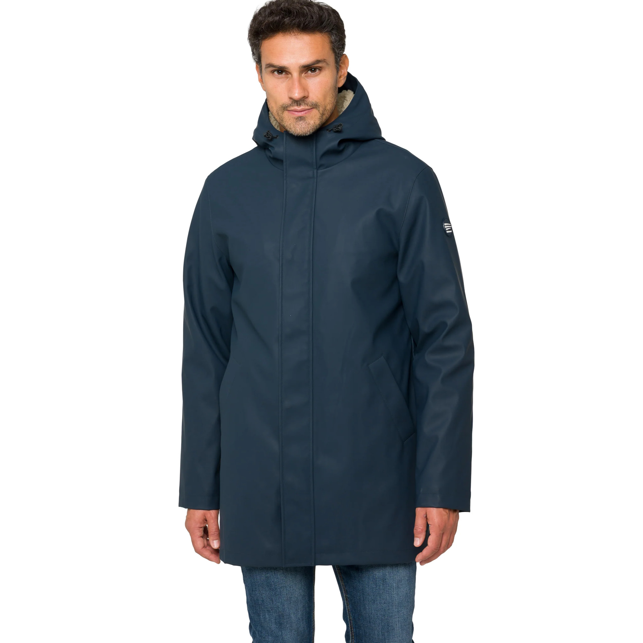 Parka KASHMEER imbottito impermeabile Blu