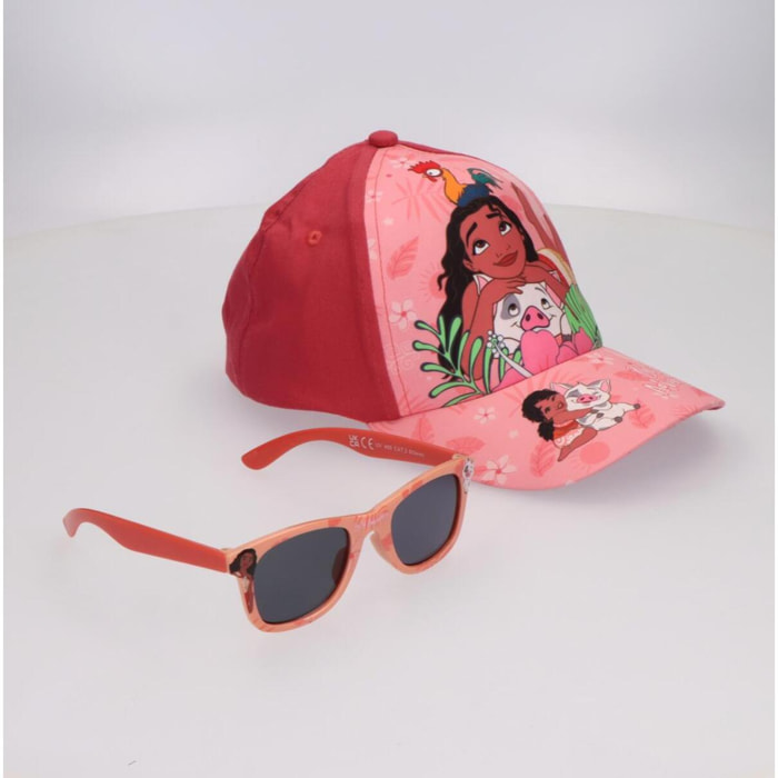 Set Gorra y Gafas de Sol de "Gorra y Gafas de Sol para niños" - Color Rosa