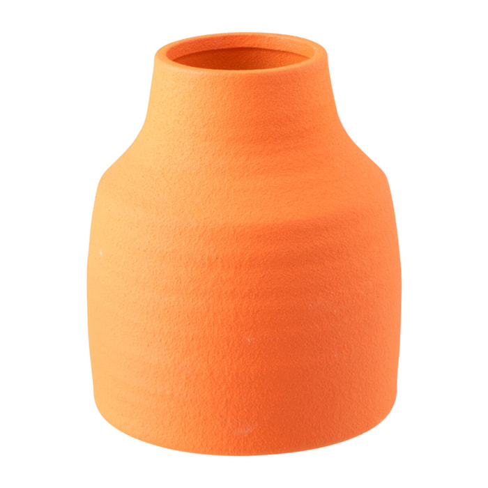 J-Line Vase Ruby - grès - orange