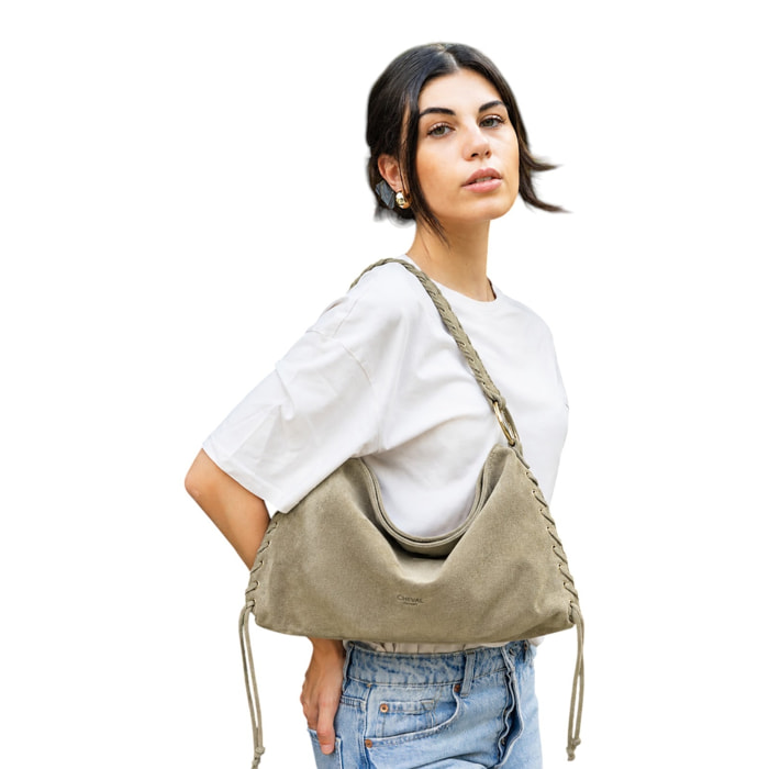 Borsa a Spalla Cheval Firenze Daisy Beige