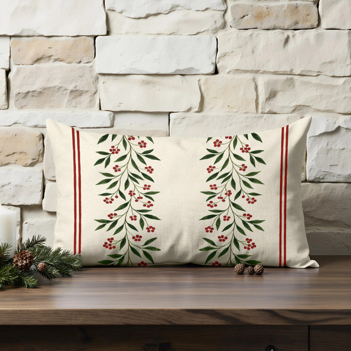 Housse de coussin 100% algodón Bouquet de Gui C 30x50 cm
