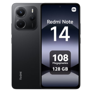 Xiaomi Redmi Note 14 4G 6GB/128GB Negro Versión Global