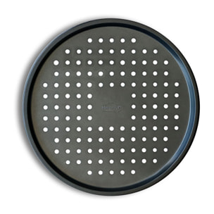 Plaque à pizza en acier carbone 33,5cm AMANDINE