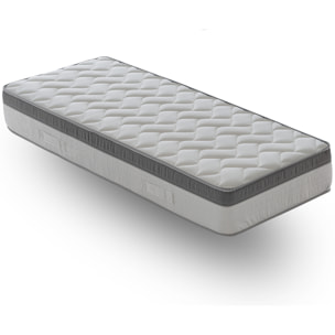 Materasso 80x190 in Memory Foam - Alto 26 cm - 9 Zone di Comfort - Sfoderabile - Memory Gel