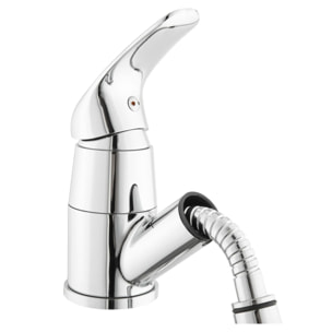 S-Line Pro mitigeur d'évier sur pied avec douchette extractible, 2 jets, chrome (SIKOBSLPRO283)