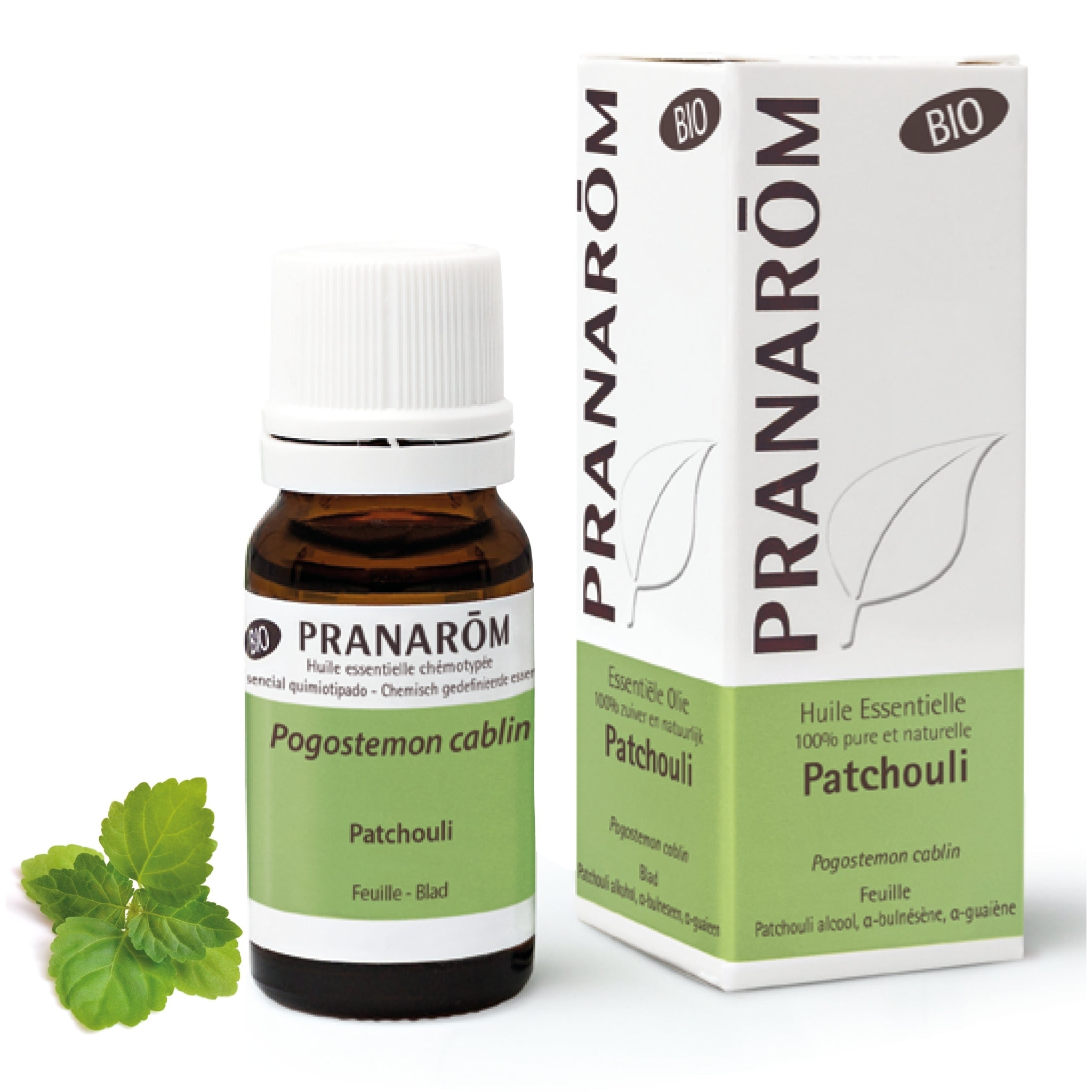 Pranarom - Duo d'Huiles Essentielles Patchouli - Bio - 10 ml