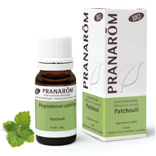 Pranarom - Duo d'Huiles Essentielles Patchouli - Bio - 10 ml