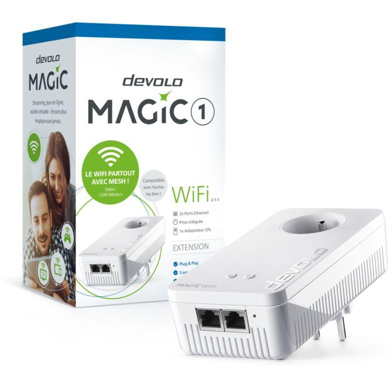 CPL Wifi DEVOLO Magic 1 WIFI - 1 adaptateur