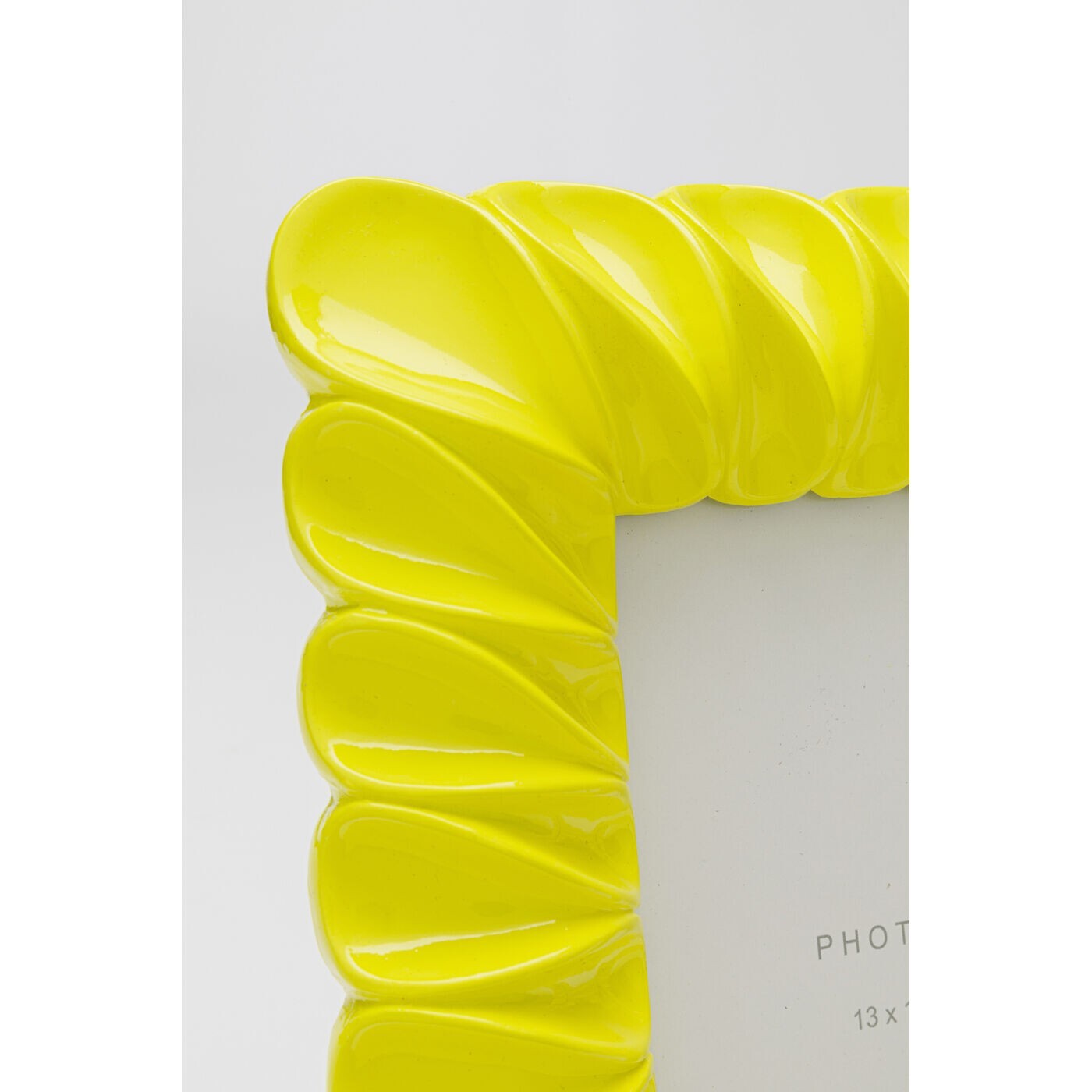 Cadre photo Sunrise 21x25cm jaune Kare Design