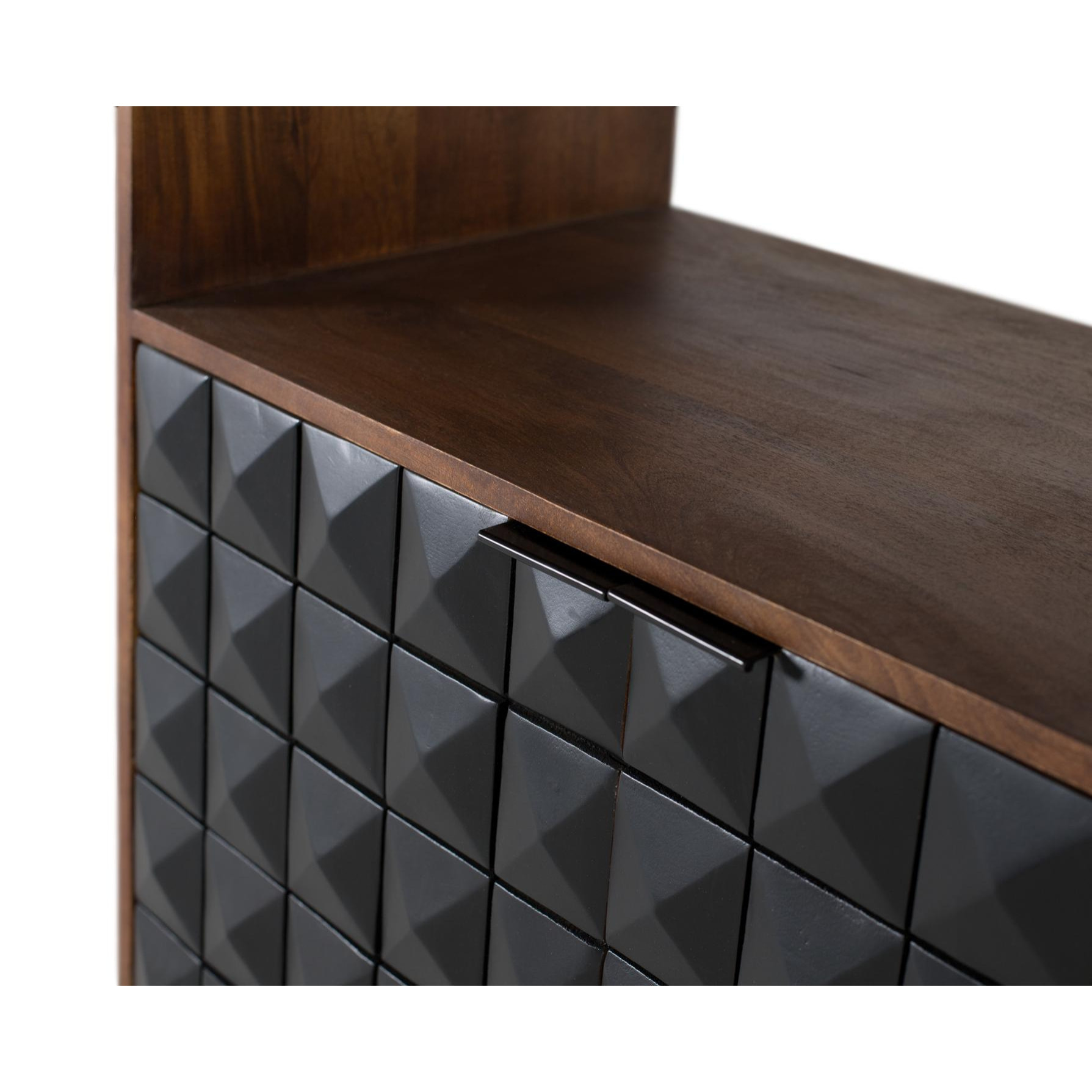 Librería de Madera de Mango 80 Cm Estilo Contemporáneo
