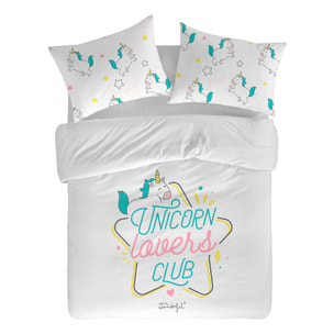 Funda nórdica Mr. Wonderful Unicorn Lovers - 1005 algodón -