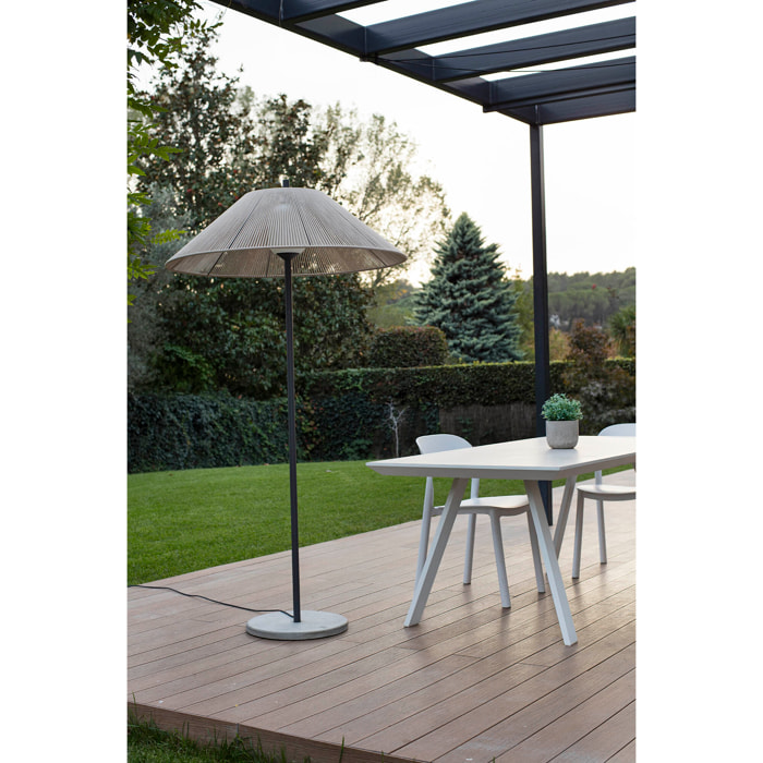 SAIGON OUT C100 Lampadaire gris/beige 2M