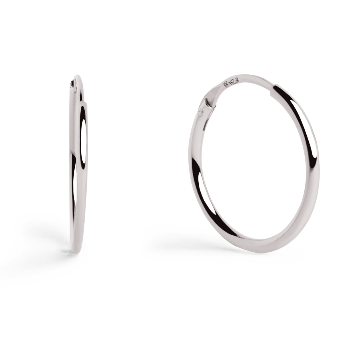 Orecchino Ana S in Argento