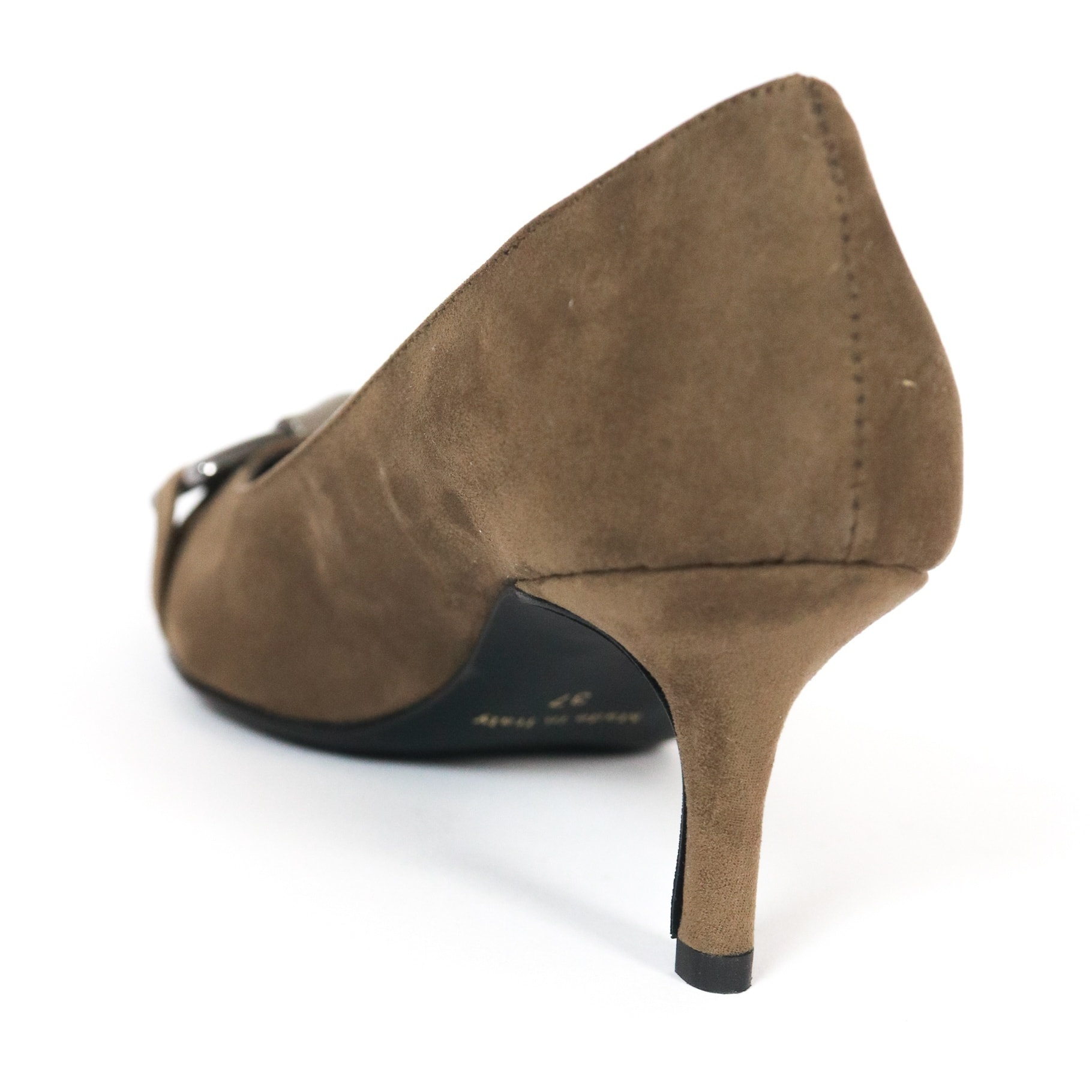 DECOLLETE' CLASSIC MORSETTO CHOCOLA' TAUPE