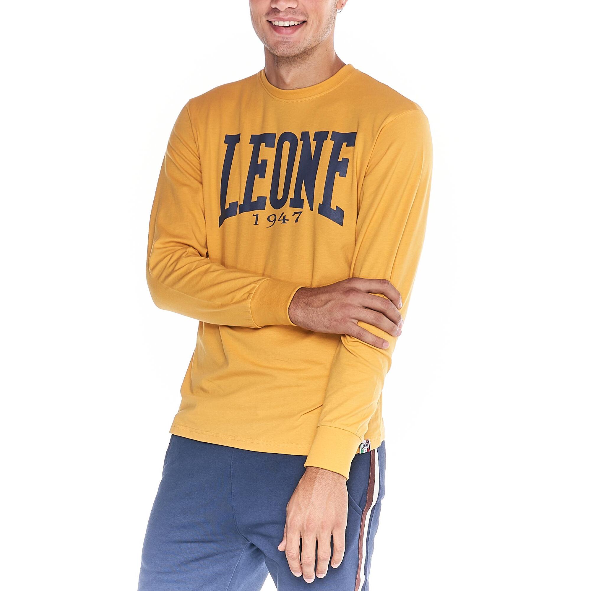 T-shirt da uomo maniche lunghe Leone 1947 Apparel