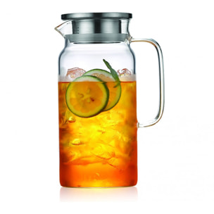 Carafe a eau couvercle inox 1.2 l