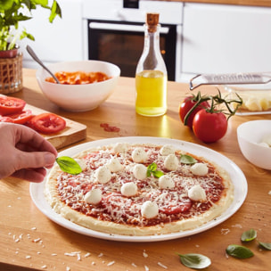 Piatto per pizza bianco 32,3 cm Friend's Time - Luminarc